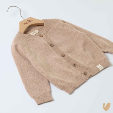 Cardigan lana e cashmere Neonato