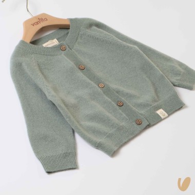 Cardigan lana e cashmere Neonato
