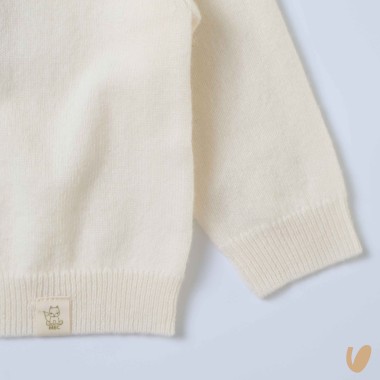 Cardigan lana e cashmere Neonato