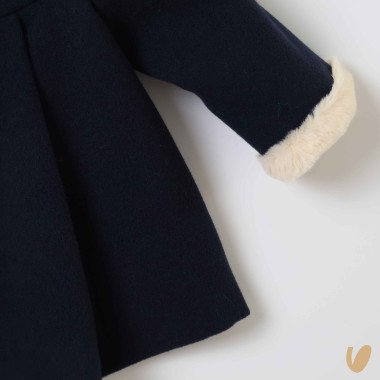 Cappotto con ecopelliccia Cappotto e Giubbino
