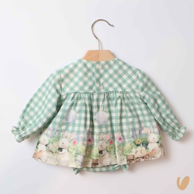 Mini abito coniglietti Abito e Tute