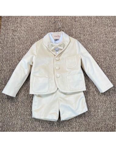 Completo elegante in velluto Bimbo 2/8 anni