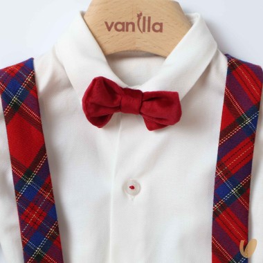 Completo tartan Neonato