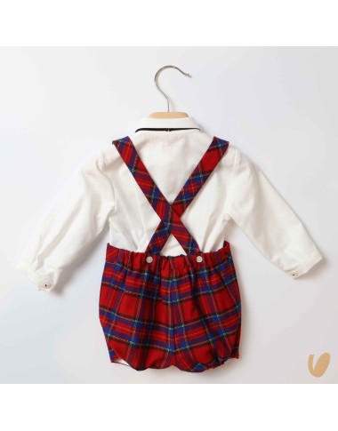 Completo tartan Neonato