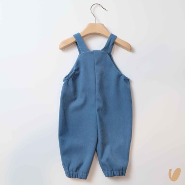 Salopette in velluto Neonato