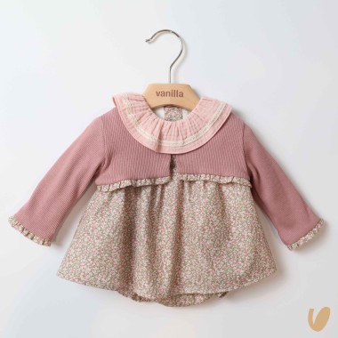 Mini abito e scaldacuore Neonata