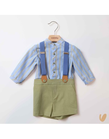 Complete with suspenders