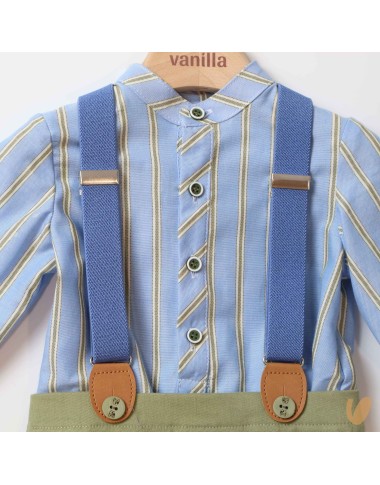 Complete with suspenders