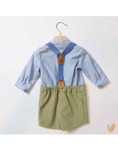 Complete with suspenders