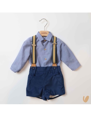 Complete with suspenders