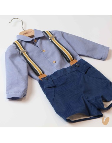 Complete with suspenders