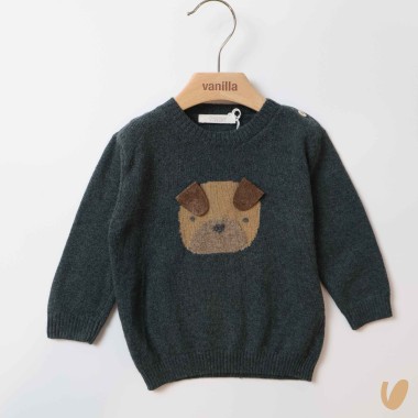 Maglioncino lana cagnolino Bimbo