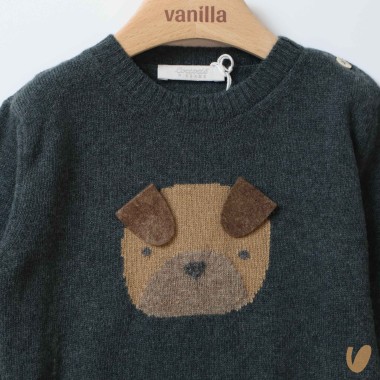 Maglioncino lana cagnolino Bimbo