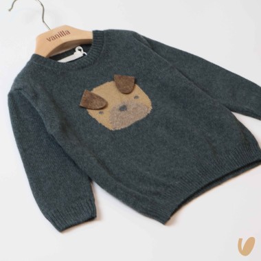 Maglioncino lana cagnolino Bimbo