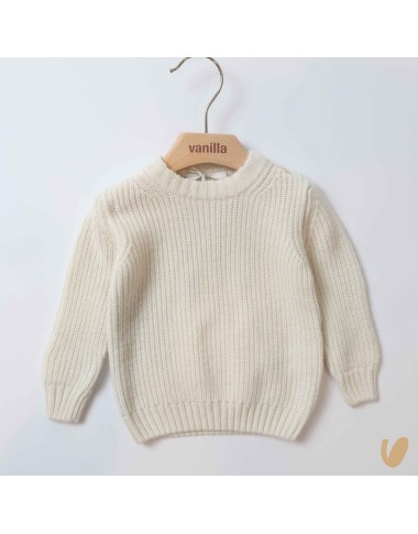 Maglioncino in lana a coste Cardigan e Maglia