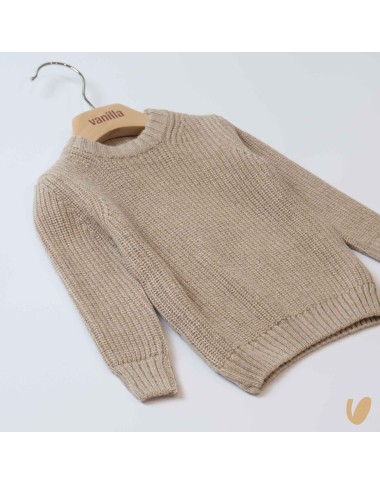Corduroy wool sweater