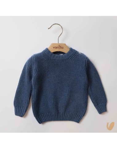 Maglioncino in lana a coste Cardigan e Maglia