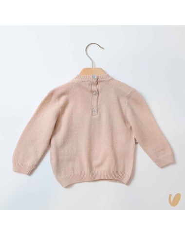 Maglioncino in lana fiori liberty Bimba