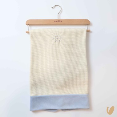 Coperta in maglia con ricamo a mano Coperta e Lenzuola