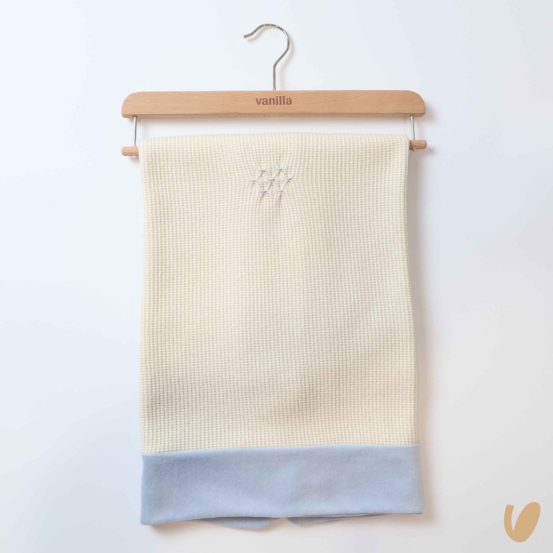 Coperta in maglia con ricamo a mano Coperta e Lenzuola