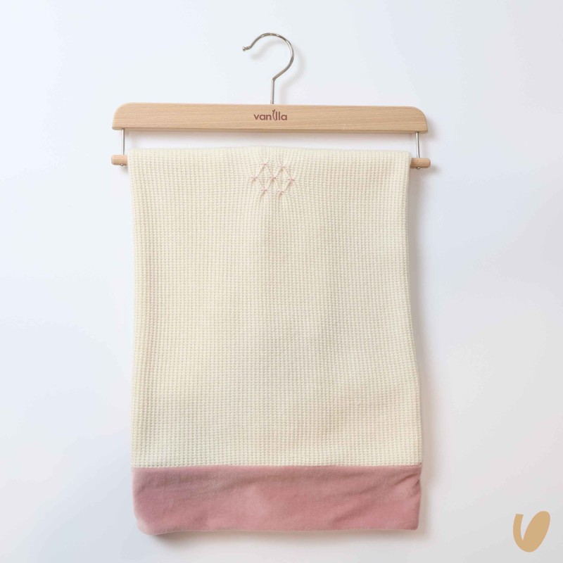 Coperta in maglia con ricamo a mano Coperta e Lenzuola