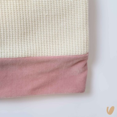 Coperta in maglia con ricamo a mano Coperta e Lenzuola