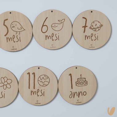 Scatola nascita cotone organico Completo e Pagliaccetto