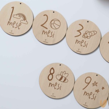 Scatola nascita cotone organico Completo e Pagliaccetto