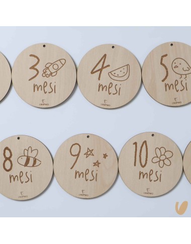 Scatola nascita cotone organico Completo e Pagliaccetto