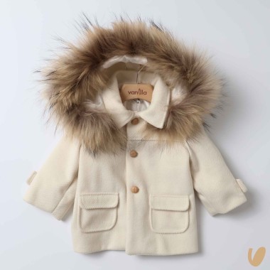 Cappotto con pelliccia Cappotto e Giubbino