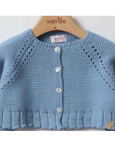 Short tricot cardigan