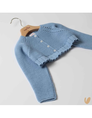 Short tricot cardigan