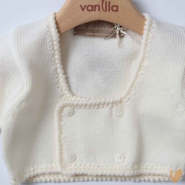 Scaldacuore in pura lana Cardigan e Maglia