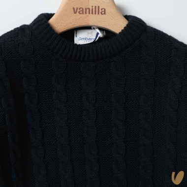 Maglioncino trecce Bimbo