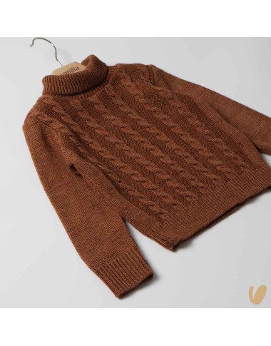 Dolcevita trecce Cardigan e Maglia