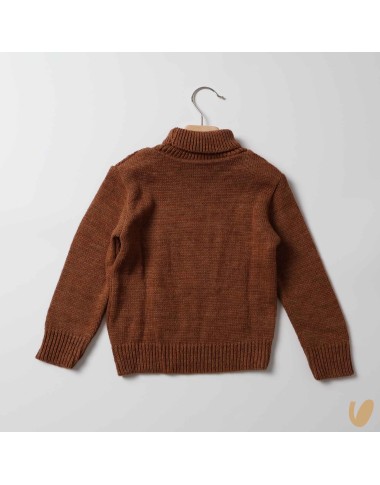 Dolcevita trecce Cardigan e Maglia