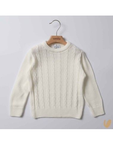 Maglioncino trecce Cardigan e Maglia