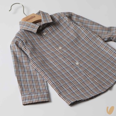 Camicia quadretti Bimbo