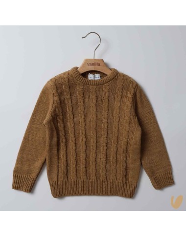 Maglioncino trecce Cardigan e Maglia