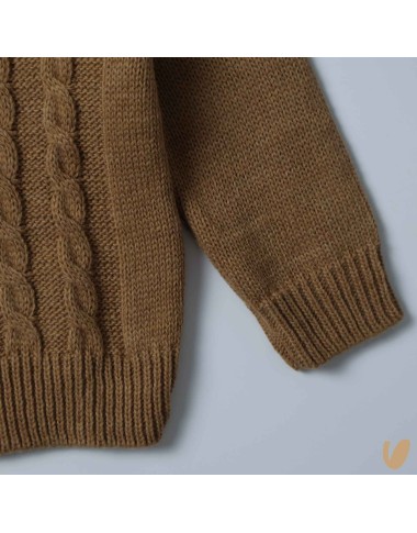 Maglioncino trecce Cardigan e Maglia