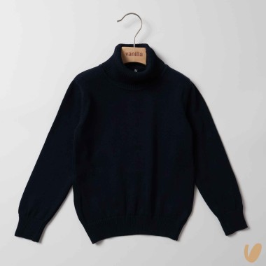 Maglia collo caldo cotone Cardigan e Maglia