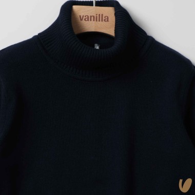 Maglia collo caldo cotone Cardigan e Maglia