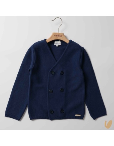 Cardigan double-breasted