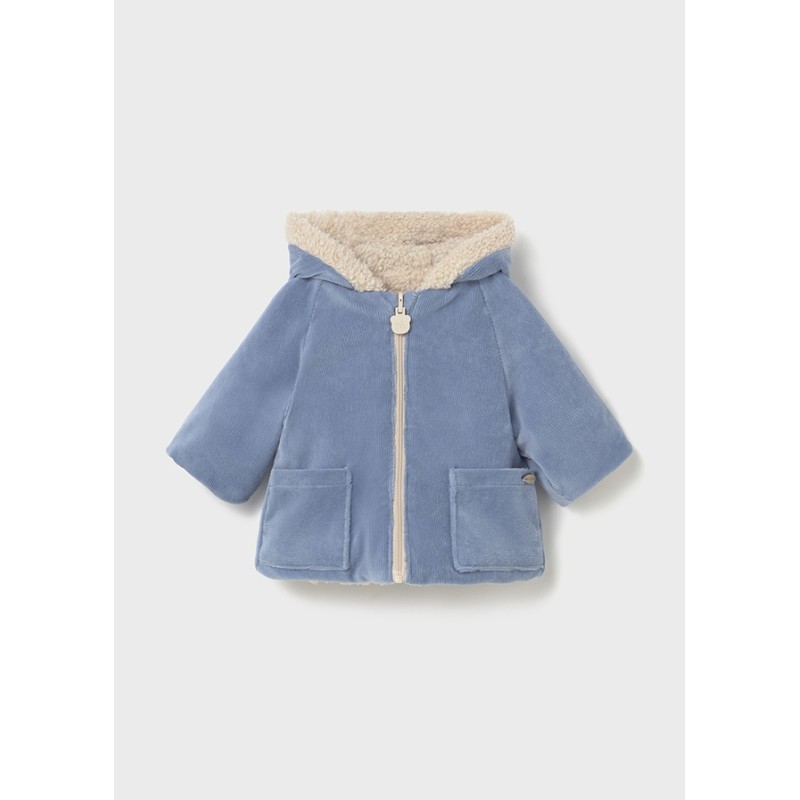 Cappotto reversibile sherpa Neonato