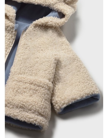 Cappotto reversibile sherpa Neonato