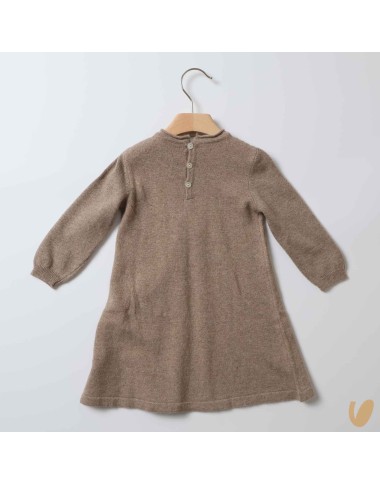 Wool dress and reindeer cashmere