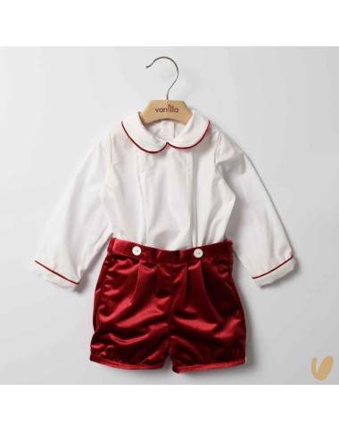 Completo camicia e bermuda Completo e Pagliaccetto