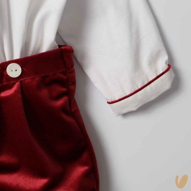 Completo camicia e bermuda Completo e Pagliaccetto