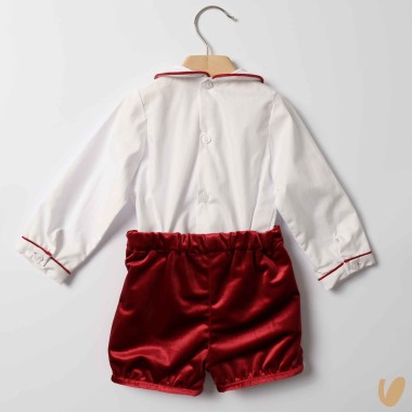 Completo camicia e bermuda Completo e Pagliaccetto