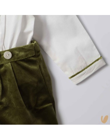 Completo camicia e bermuda Neonato